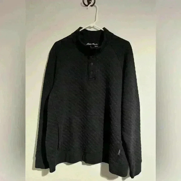 Men’s  XXL Eddie Bauer pullover - gray EUC - Picture 1 of 3